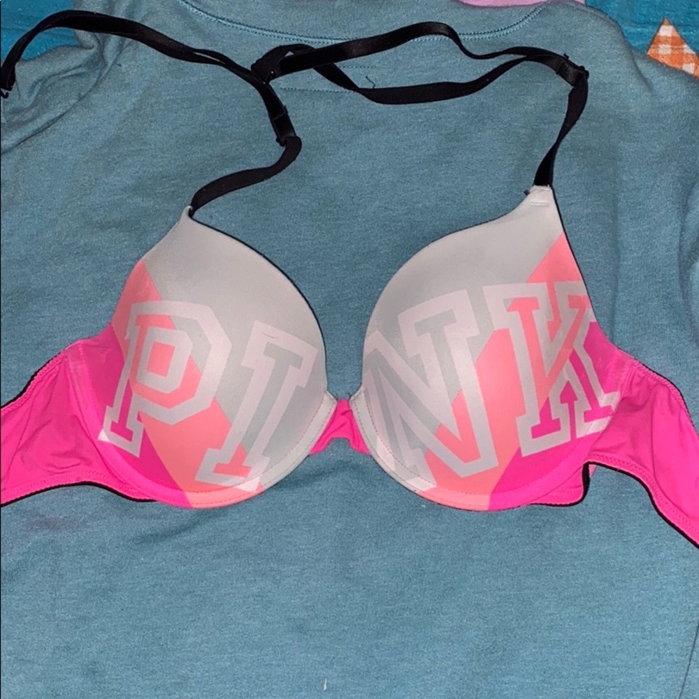 pink bra